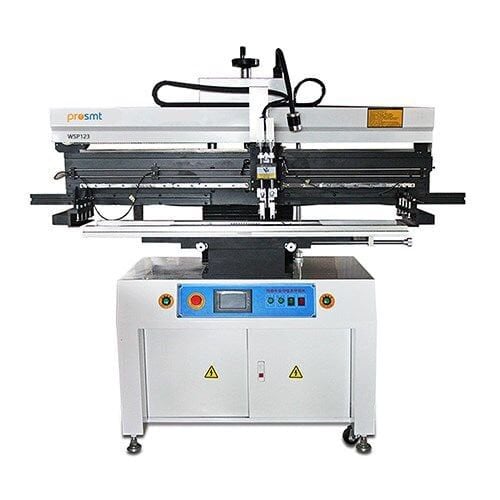WSP123 Otomatik Krem Lehim Baskı Makinesi Stencil Screen Printer