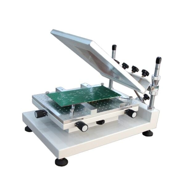 WMP40 Manuel Krem Lehim Baskı Makinesi Stencil Screen Printer