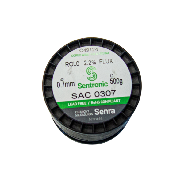 Sentronic SAC0307 Kurşunsuz Lehim Teli - 0.7mm - 500g
