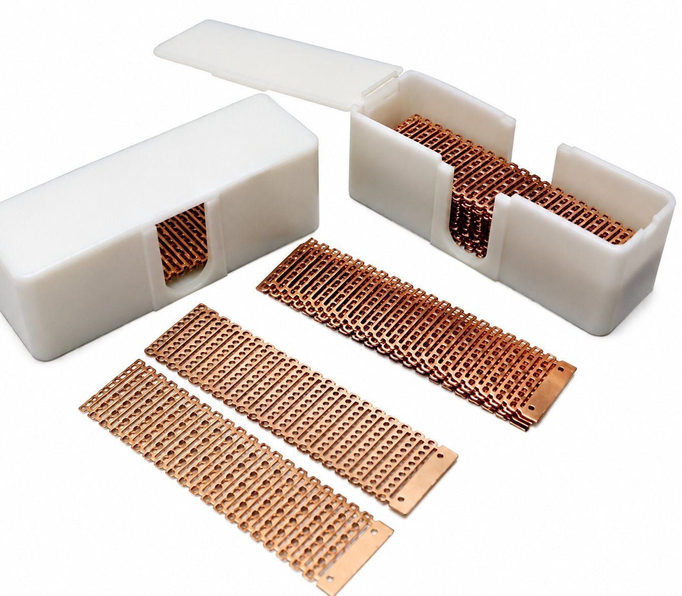 Çerçeveli SMD Teyp Ekleme Klipsi Pirinç (1 Paket=500 Adet)