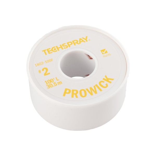 1802-100F Lehim Alma Teli Sarı (1,4mm x 30,5m) Pro-Wick®
