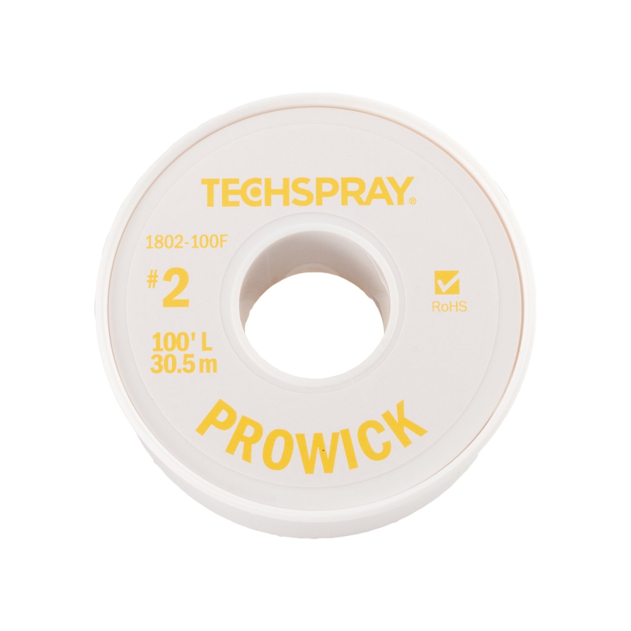 1802-100F Lehim Alma Teli Sarı (1,4mm x 30,5m) Pro-Wick®