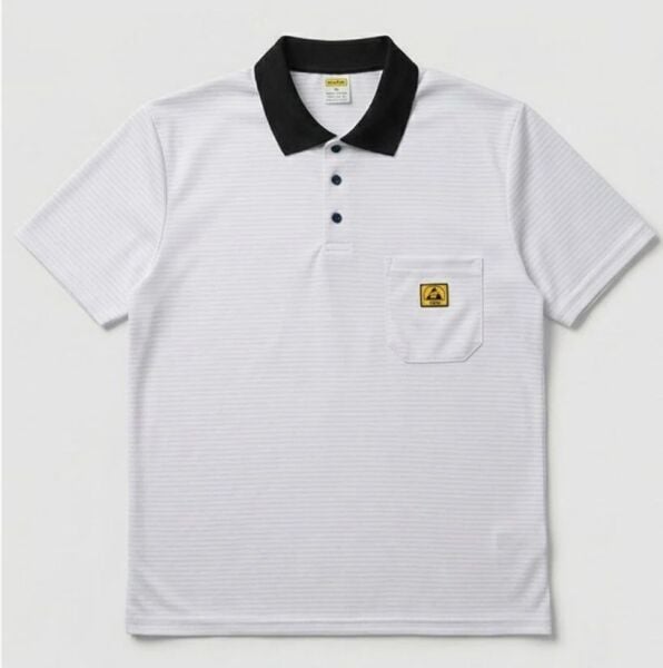 ESD T-Shirt Polo Yaka XL Beden %49 Pamuk