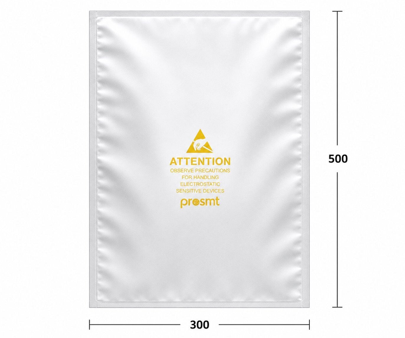 300 x 500 Kilitsiz Antistatik ESD Poşet - 100 Adet