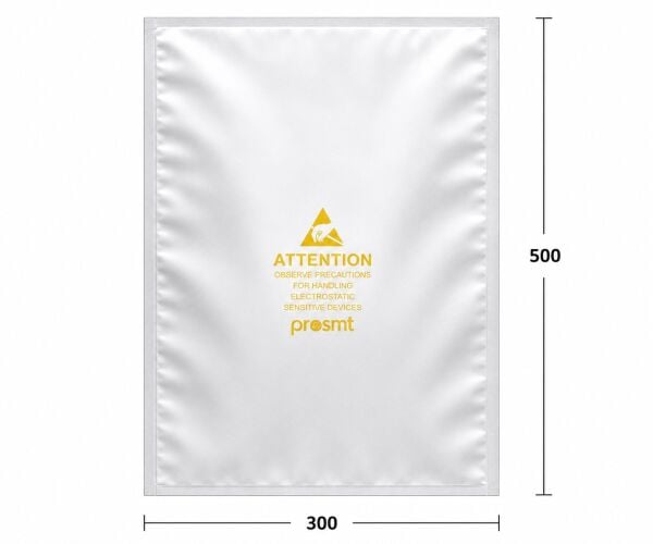 300 x 500 Kilitsiz Antistatik ESD Poşet - 100 Adet