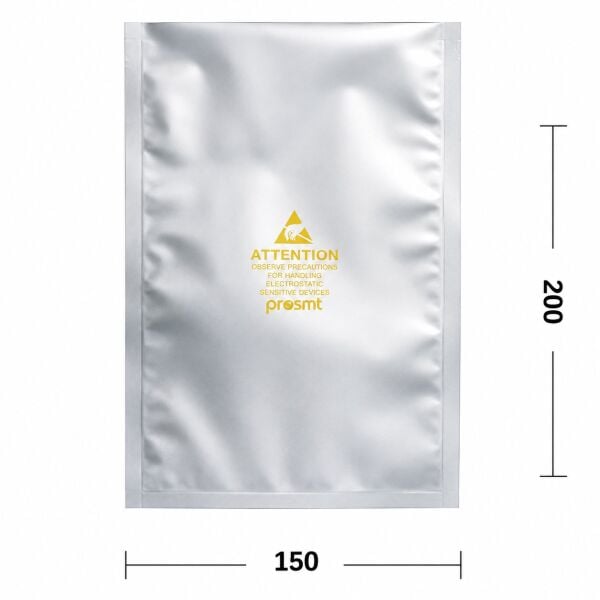 150 x 200 Kilitsiz Antistatik ESD Poşet - 100 Adet