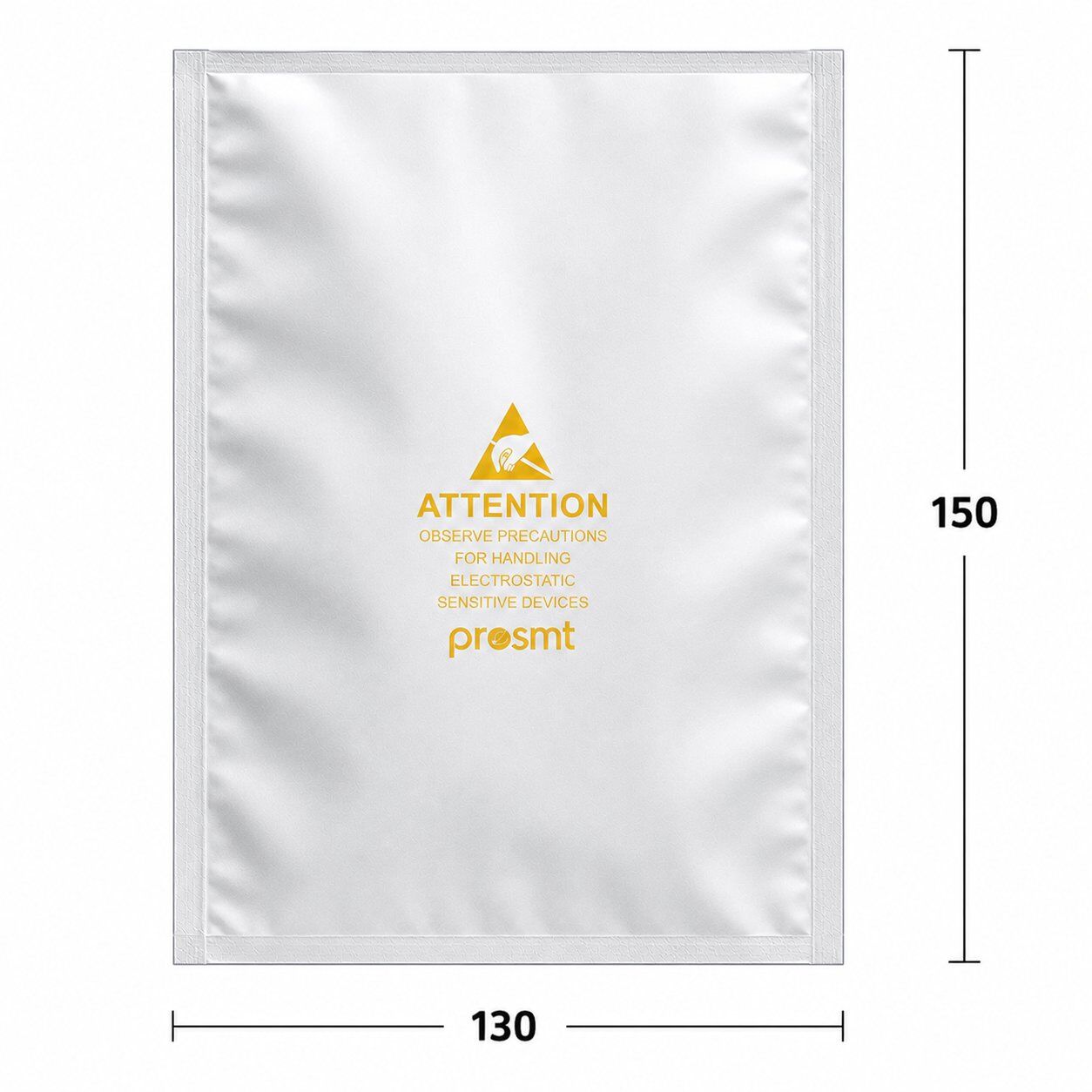 130 x 150 Kilitsiz Antistatik ESD Poşet - 300 Adet