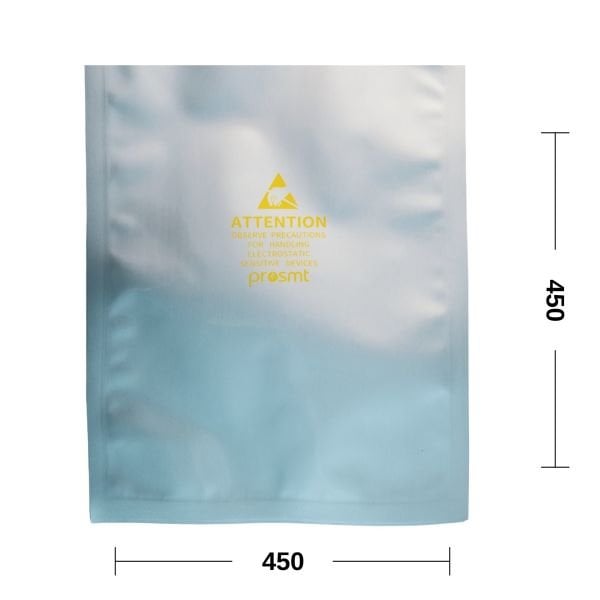 450 x 450 Kilitsiz Antistatik ESD Poşet - 100 Adet